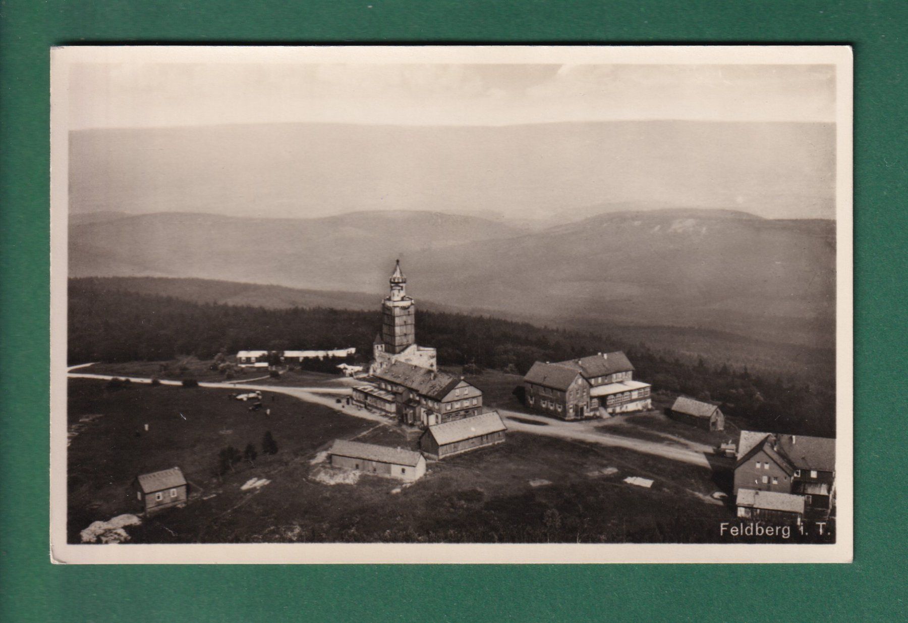 Ansichtskarten: GROSSER FELDBERG im Taunus – Gebraucht aus Pully von nicecards-shop
