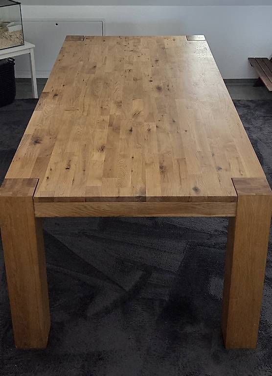Tables: Massivholztisch Eiche – D'occasion à Erschwil par vfr_t8xz