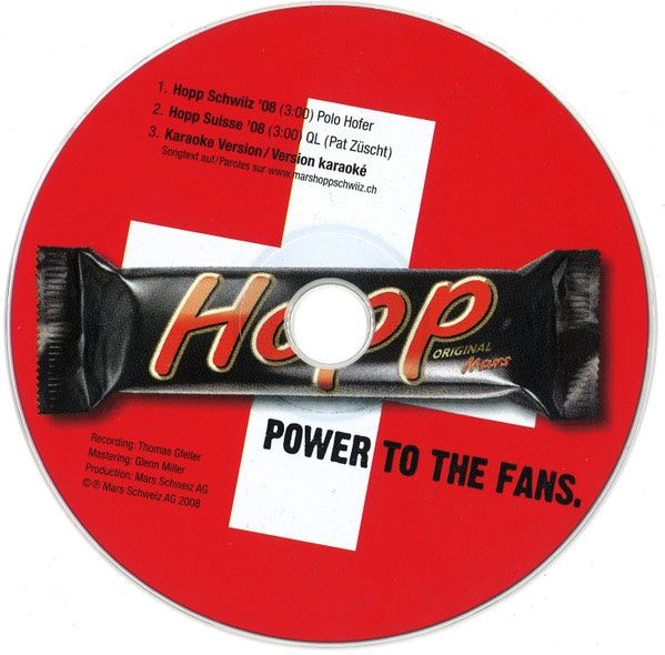 CDs: POLO HOFER (CD-Single) HOPP SCHWIIZ '08 – D'occasion à Zürich par Tarafo5 2