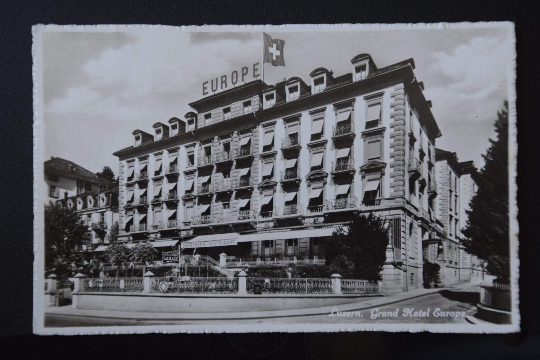 Cartoline postali: AK Luzern, Hotel Europe – Usato da Luzern venduto da CH2018