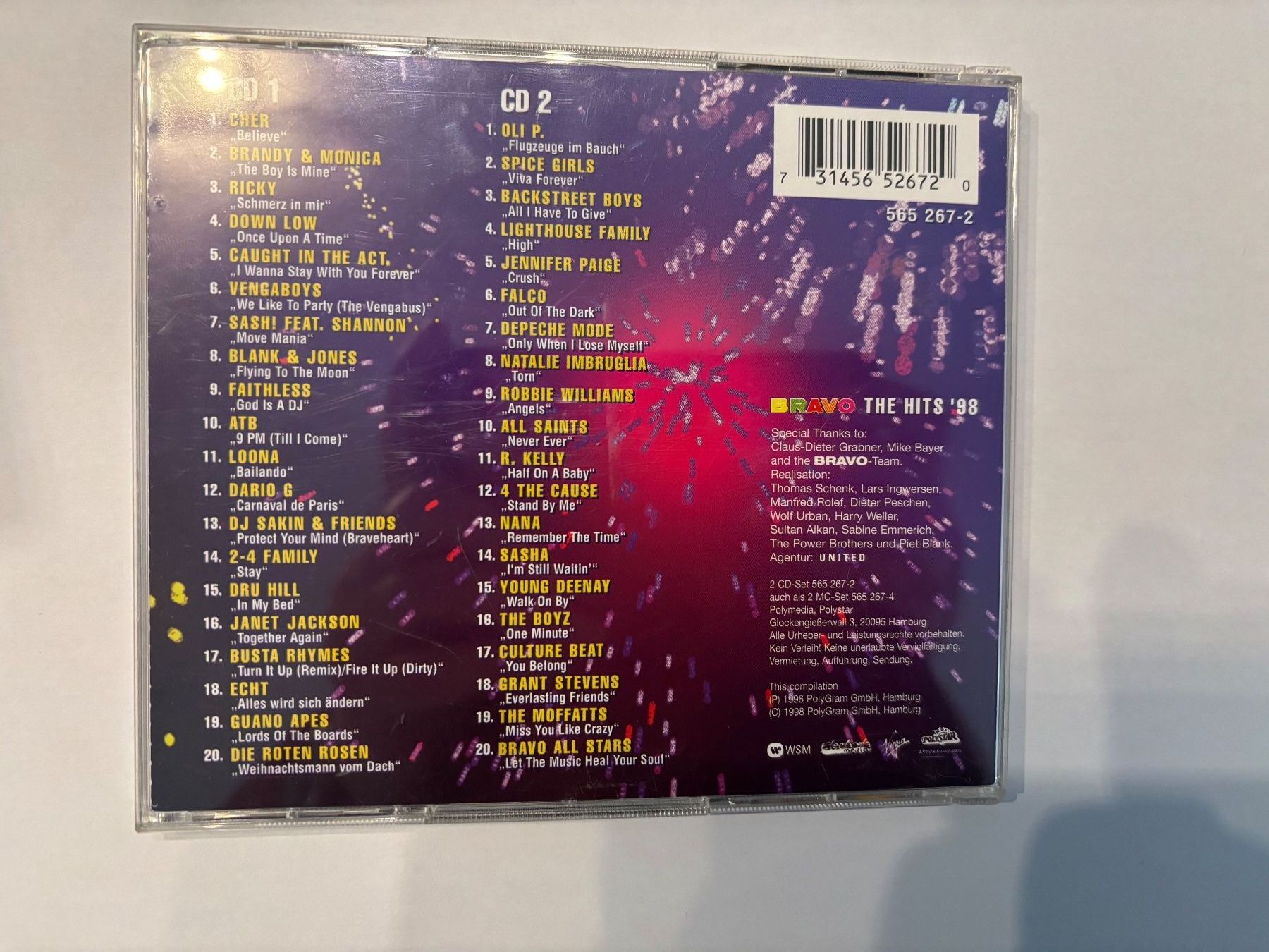 CDs: CD Bravo Hits 98 – Gebraucht aus Lostorf von Core84lo 2
