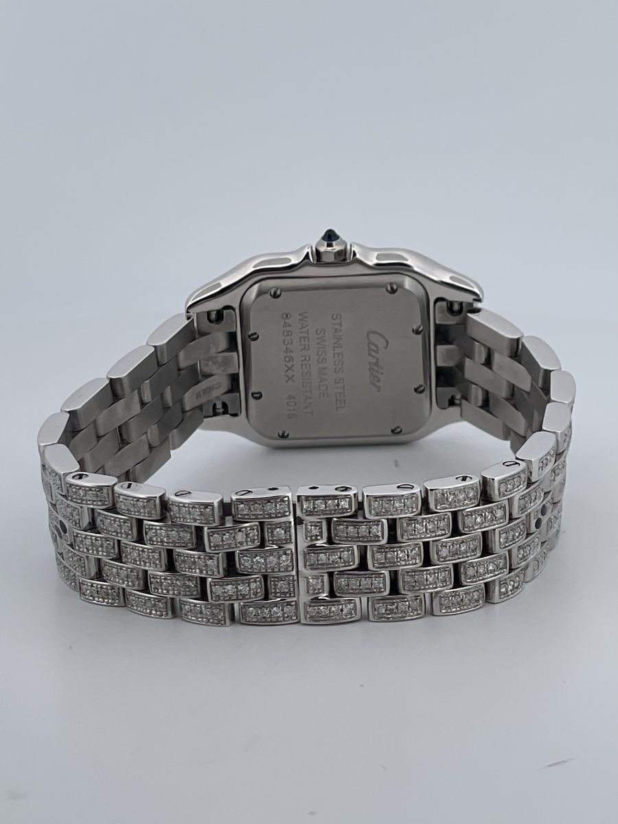Cartier Orologi: Cartier Panther Medium Iced Out - HPI01721 – Nuovo (secondo la descrizione) da Wettingen venduto da Elegance_Uhren 4