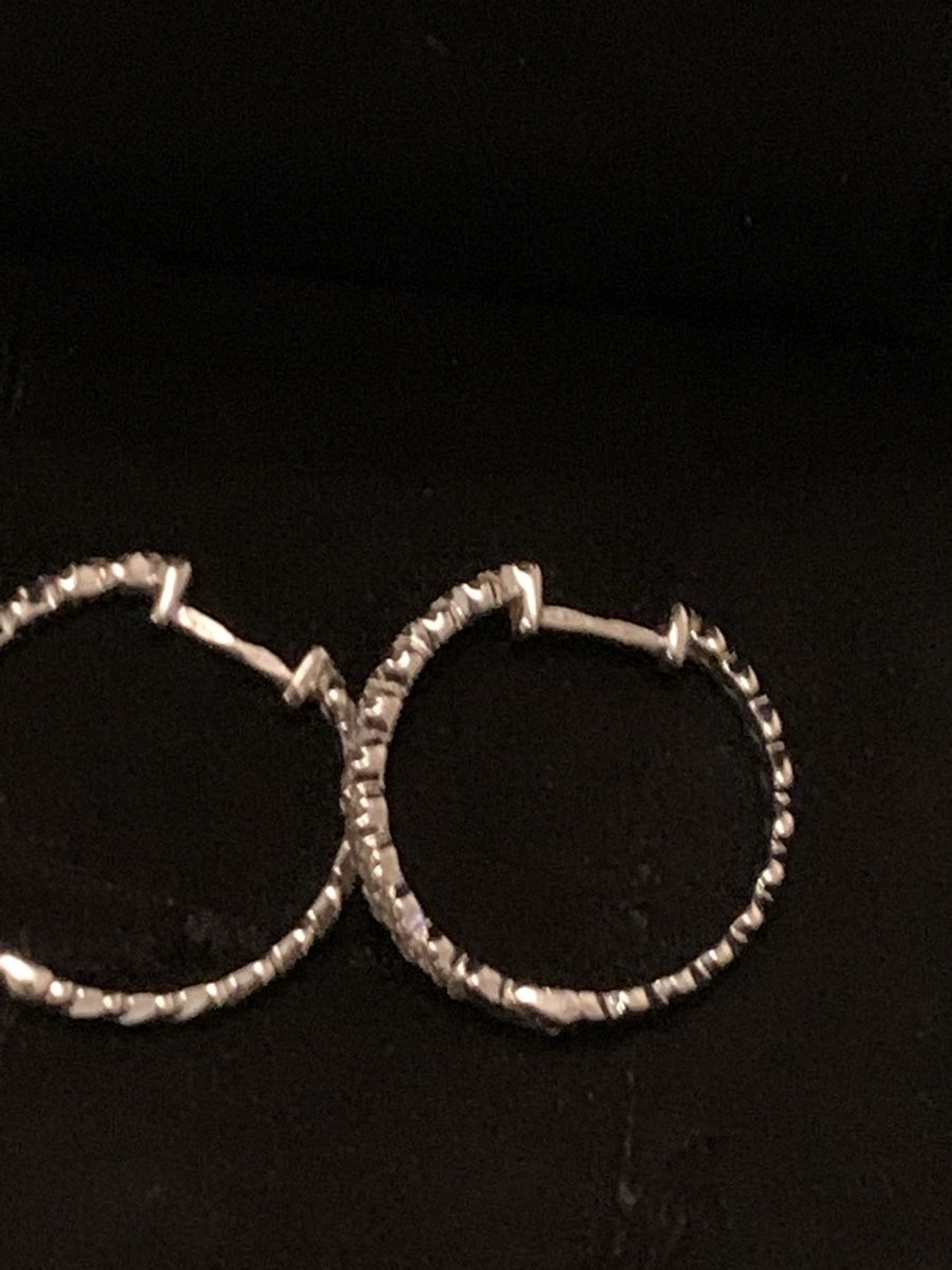 Orecchini pendenti & Orecchini a lobo: Boucle d’oreilles or blanc et diamants – Usato da Lausanne venduto da DyDy33 6