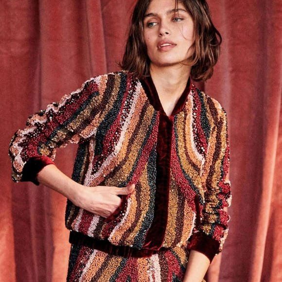 Sezane Jacken: Sezane Byron Bomber Size S. Impeccable condition. Worn 2x – Gebraucht aus Knonau von iba_2wyw