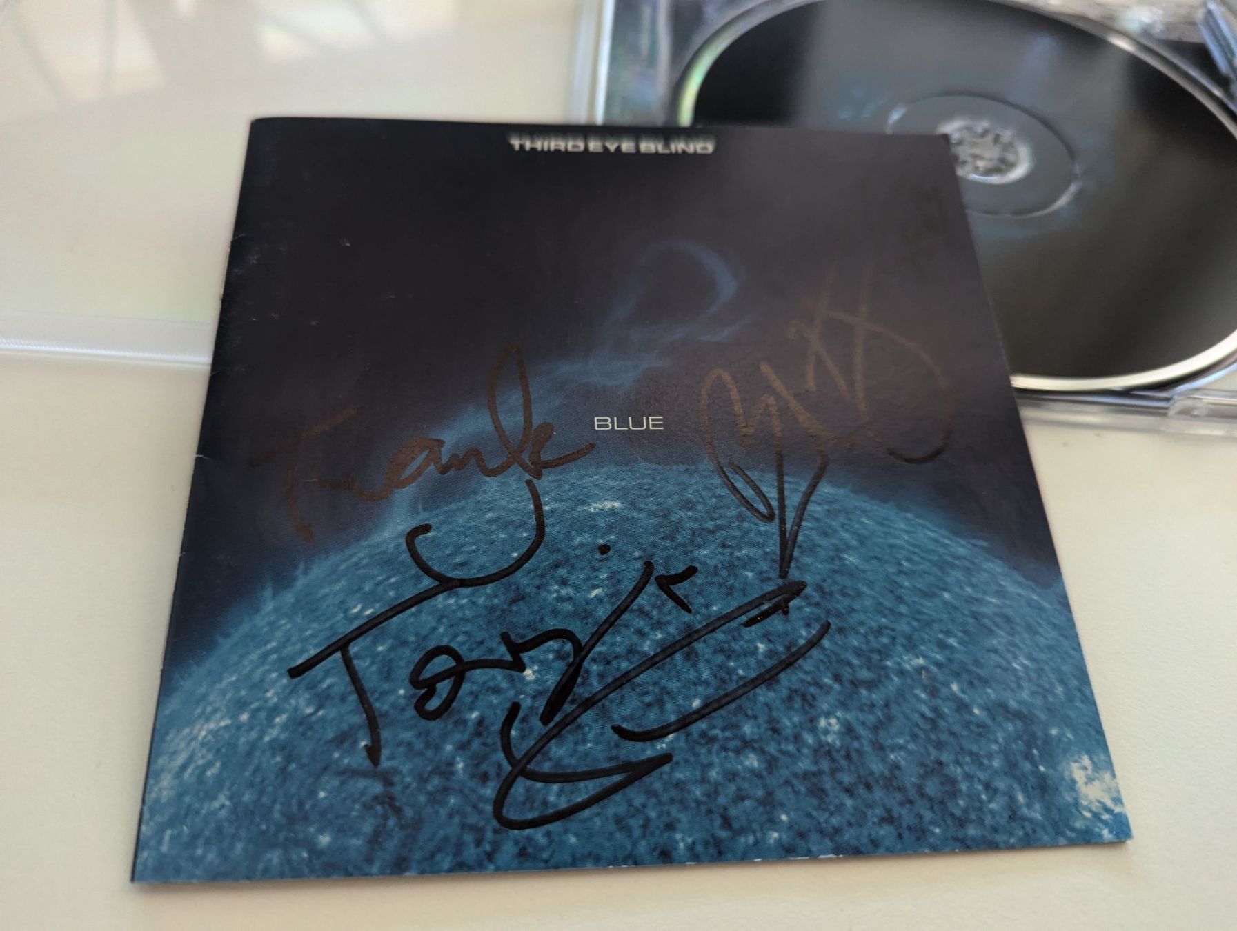 CDs: Signiert: Third Eye Blind - Blue CD – D'occasion à Hünenberg See par SpecialEditionGaming