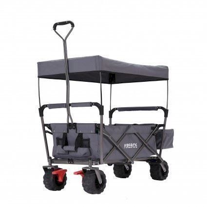 Giocattoli: Arebos Bollerwagen mit Dach Grau – Nuovo e nell'imballaggio originale da Bottighofen venduto da zaap