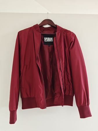 Bomberjacke Urban Classics weinrot Grösse M guter Zustand