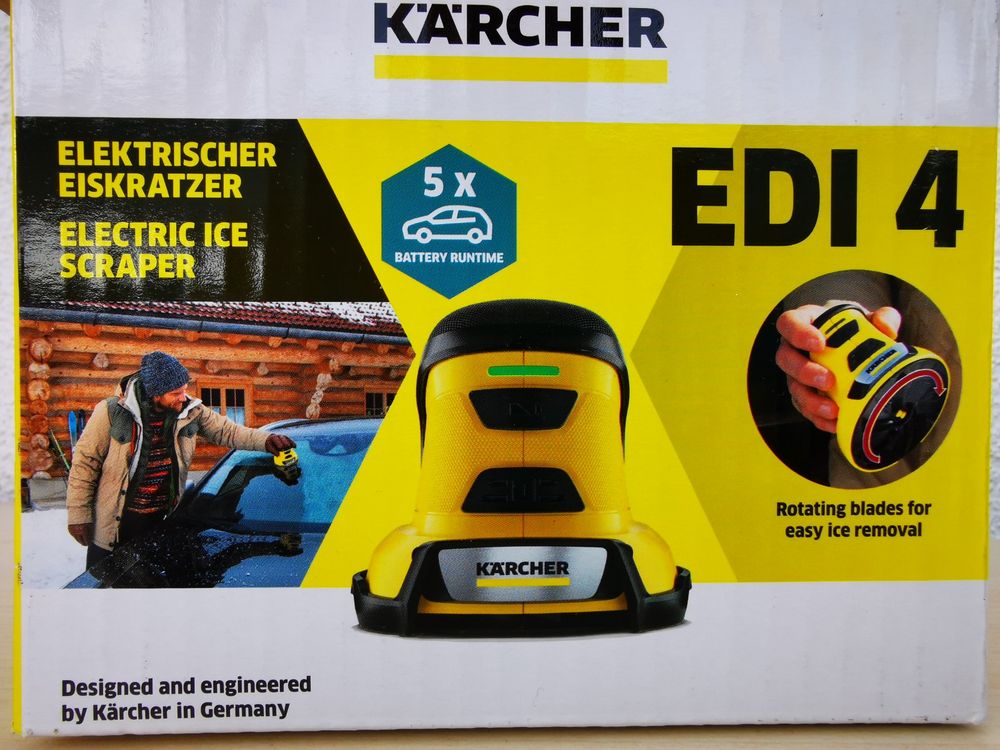 Kärcher EDI4 elektr. Akkubetriebener Eiskratzer neuwertig (Gebraucht ...