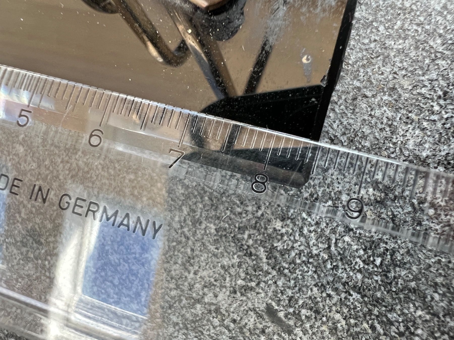 Altro in Scrittura & Disegno: Briefhalter Glas und Messing, Jugendstil Artdeco – Usato da Otelfingen venduto da Markthalle_C 5