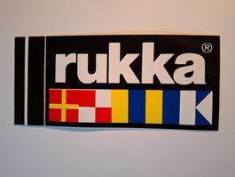 Vintage Rar Sticker Aufkleber Rukka (80er ?) Wie Neu!