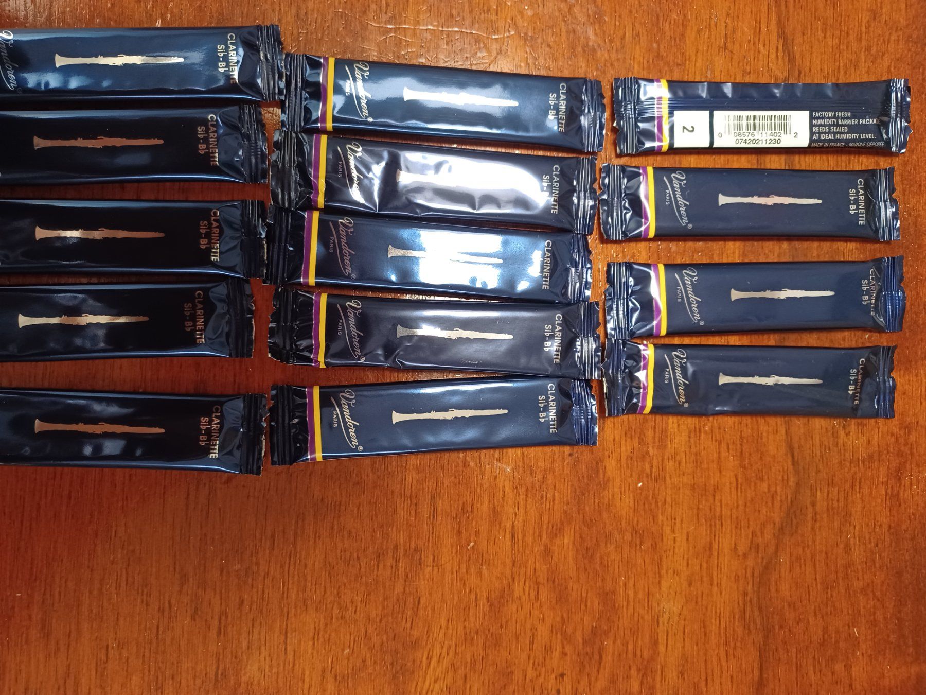 Vandoren Strumenti musicali: 14 anches force 2 pour clarinette sib – Usato da La Chaux-de-Fonds venduto da Jacques11111