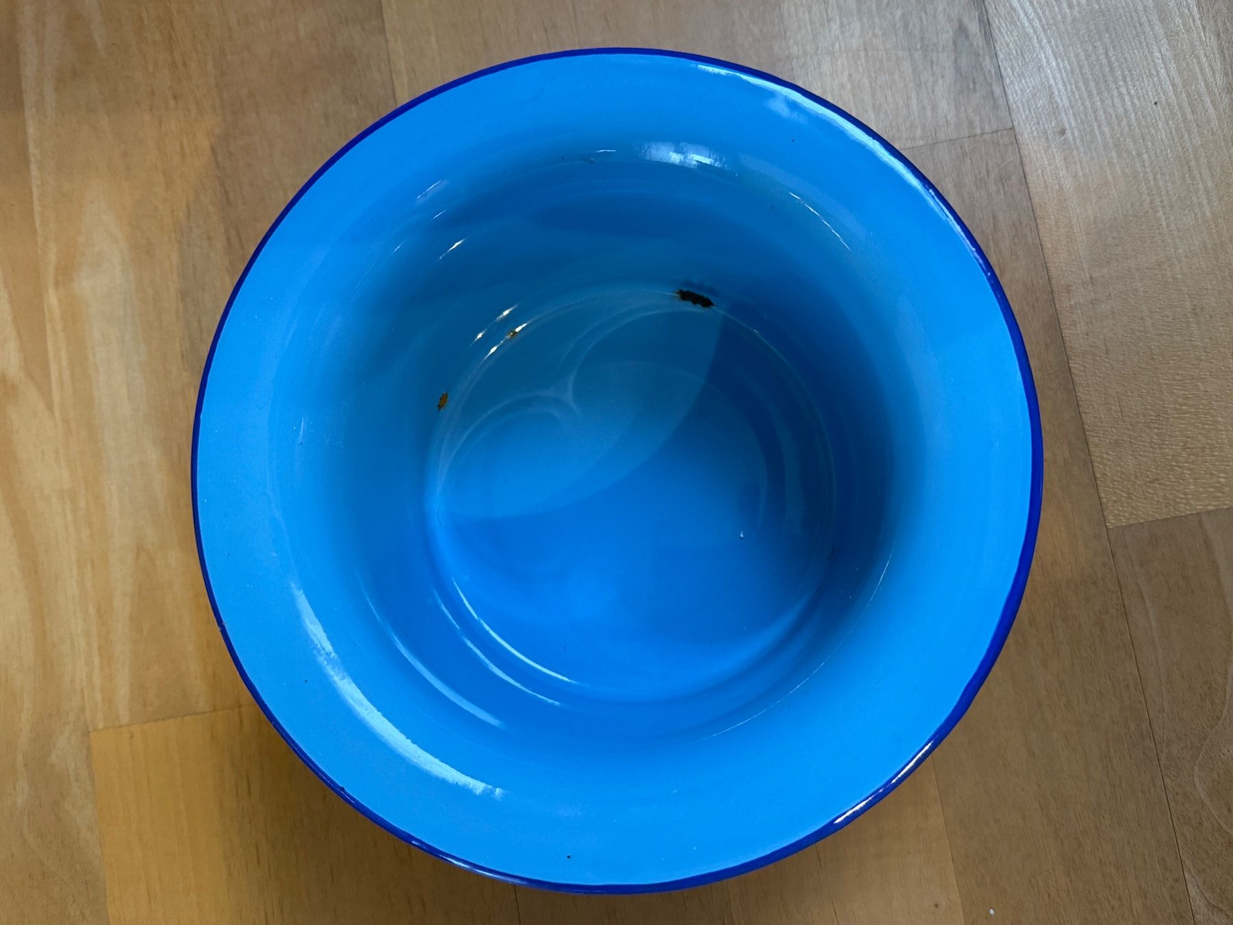 Pentole: Nachttopf Kinder Email vintage alt blau – Usato da Wittwil venduto da Schnaeppli64 2