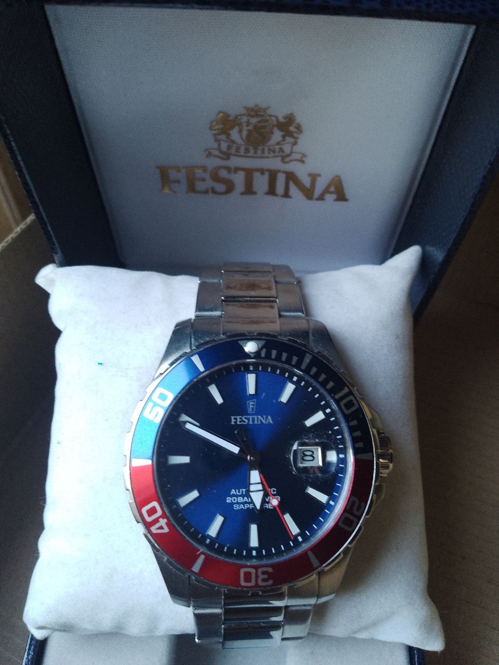 Festina Uhren: Festina Automatic 44mm läuft Super  – Gebraucht aus Agno von sam2608 5
