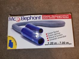 Mc Elephant Universal Staubsaugerschlauch 1,2-7m