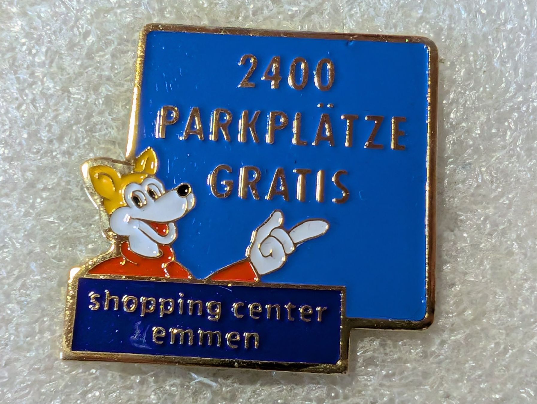 Placchette & Badge: Ansteckpin 172: Shoppingcenter Emmen – Usato da Oppligen venduto da Pin-Fall-Shop