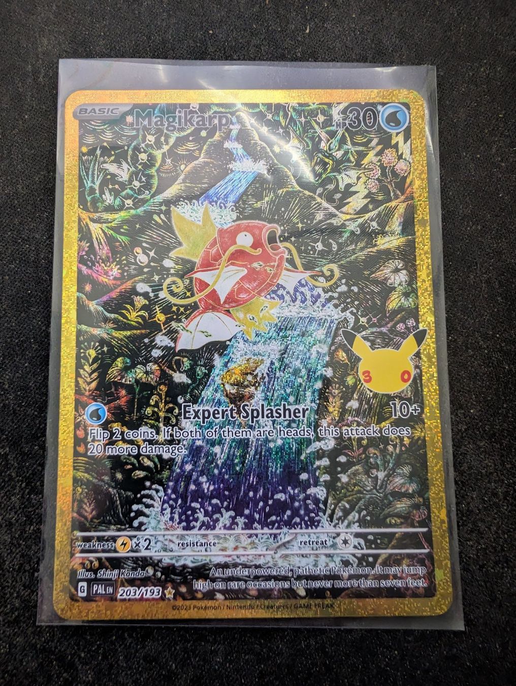 Pokémon Carte collezionabili: 30th Celebrations Magikarp ENG – Nuovo e nell'imballaggio originale da Lostorf venduto da sam_g5t9