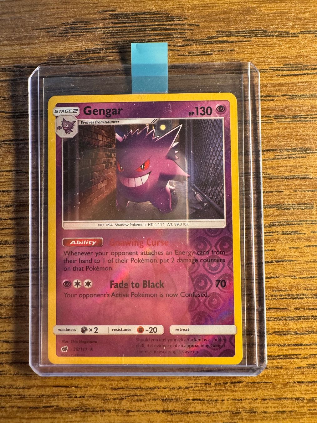 Pokémon Sammelbilder & Trading cards: Pokemon Gengar reverse CIN 38 – Gebraucht aus Corticiasca von gio_yp69