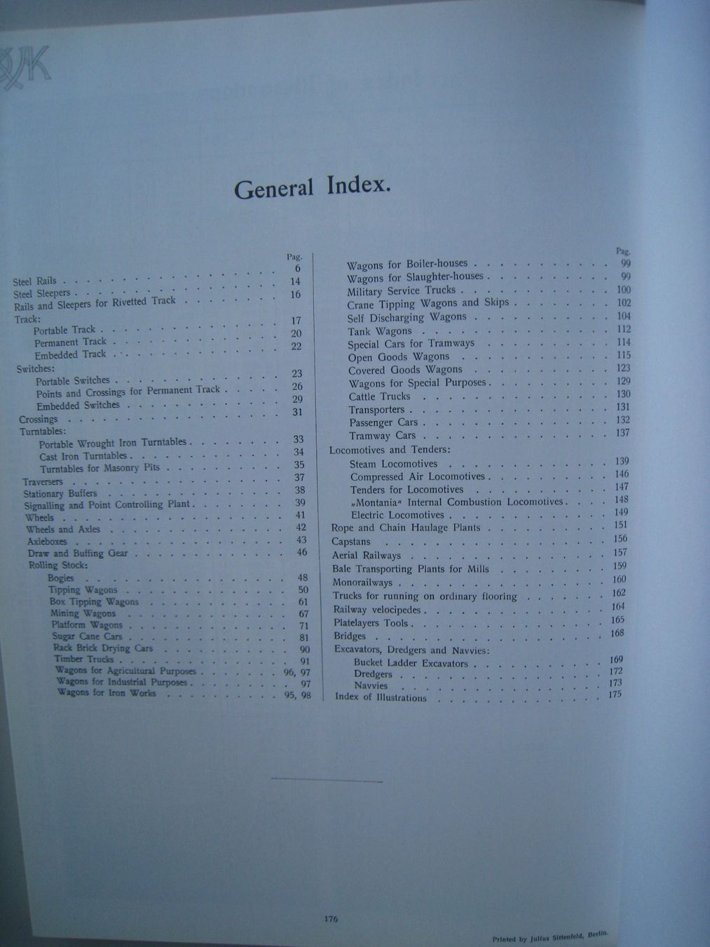 Bücher: Orenstein & Koppel, General Catalogue Nummer 850 – Gebraucht aus Buchs ZH von swiss-train 1