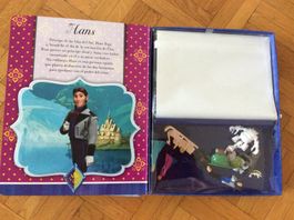 Libro/juego español Frozen Reine de neige
