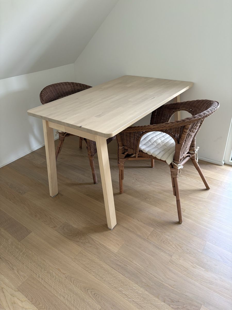 Tables: NORRÅKER Table, birch – D'occasion à Buchs ZH par Katia.K 1