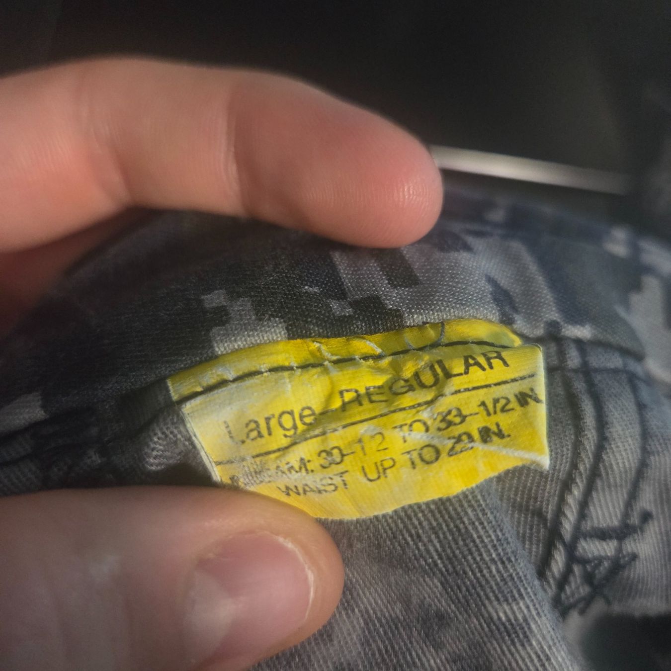 US Army Uniformi: Kampfhose und Hemd US Navy NWU Type I L Large – Usato da Jonen venduto da EFT-Fence-TRADER 9