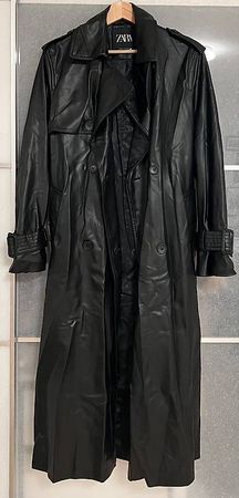 Schwarzer ZARA Mantel