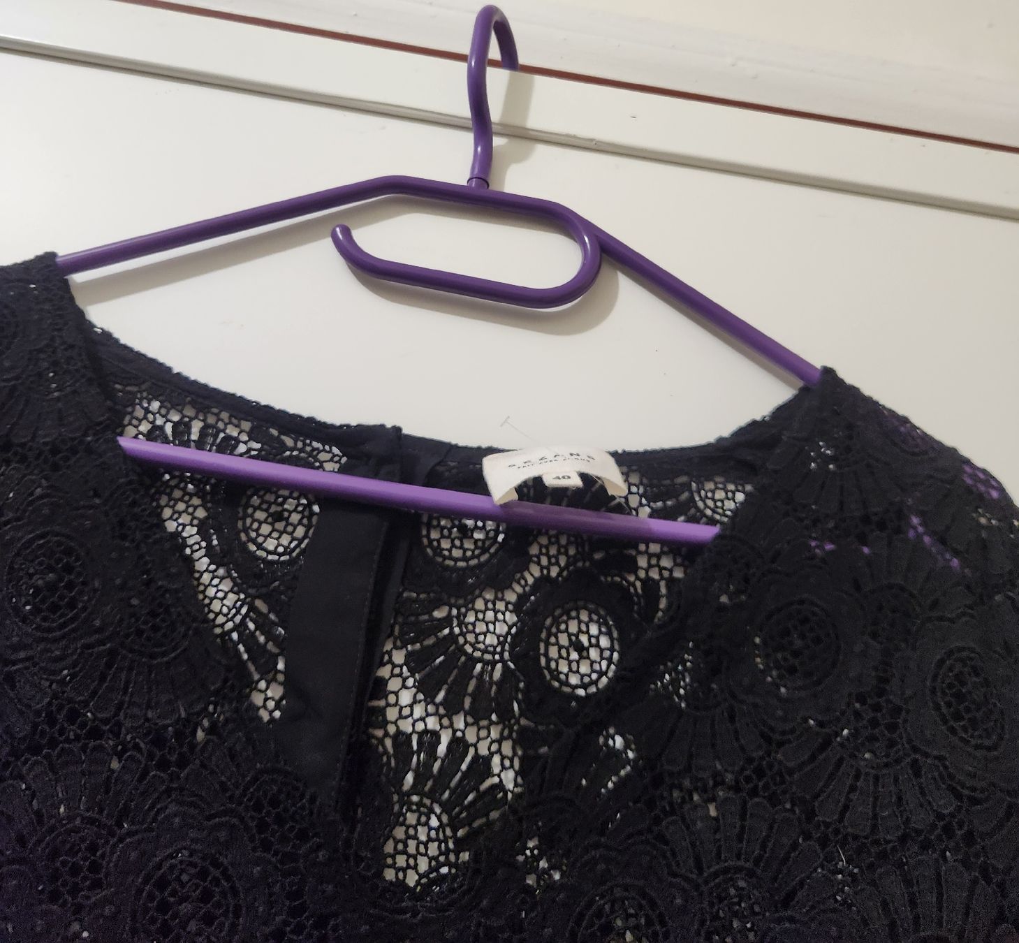 Sezane Blusen: Top SÉZANE dentelle noir taille 40  – Gebraucht aus Niedergösgen von Eva2410 2