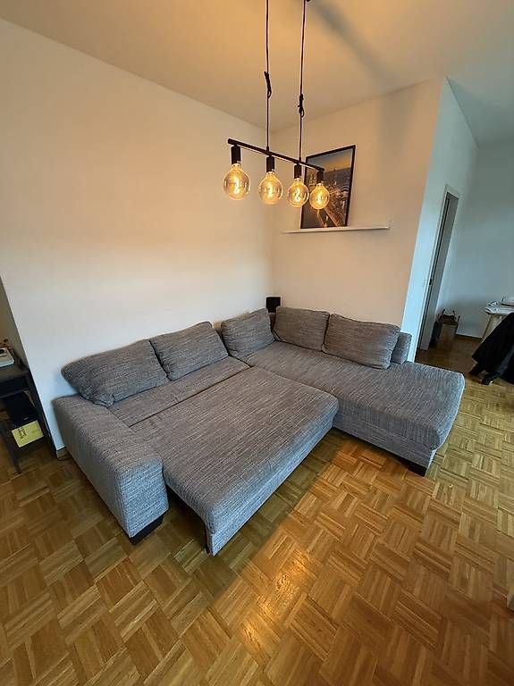 Sofas: Graue Eckcouch/Sofa mit Schlaffunktion  wegen Umzug Gratis – Gebraucht aus Luzern von HellaWahnsinn 4