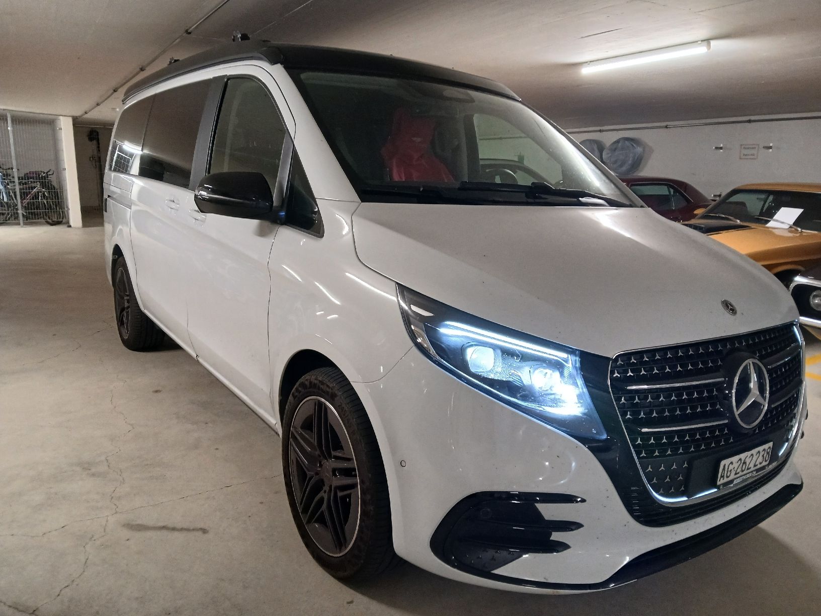 Mercedes-Benz Camping Fahrzeuge: wunderschöner Marco Polo 7 Plätzer mit Aufstelldach AHK – Gebraucht aus Fislisbach von Coffeeinthemorning 1