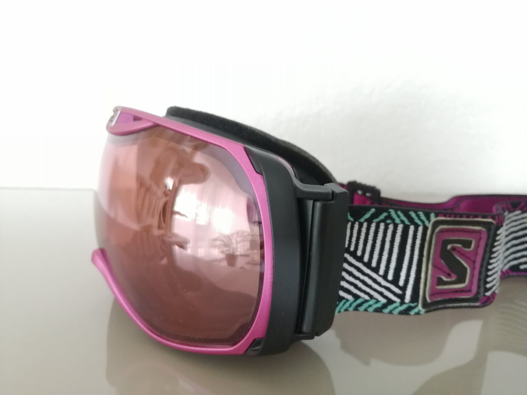 Salomon Occhiali & Lenti: Salomon Skibrille Rosa – Nuovo e nell'imballaggio originale da Mosnang venduto da creativist 8