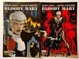 Bloody Mary Comic Hefte 1+2 von Garth Ennis, Carlos Ezquerra