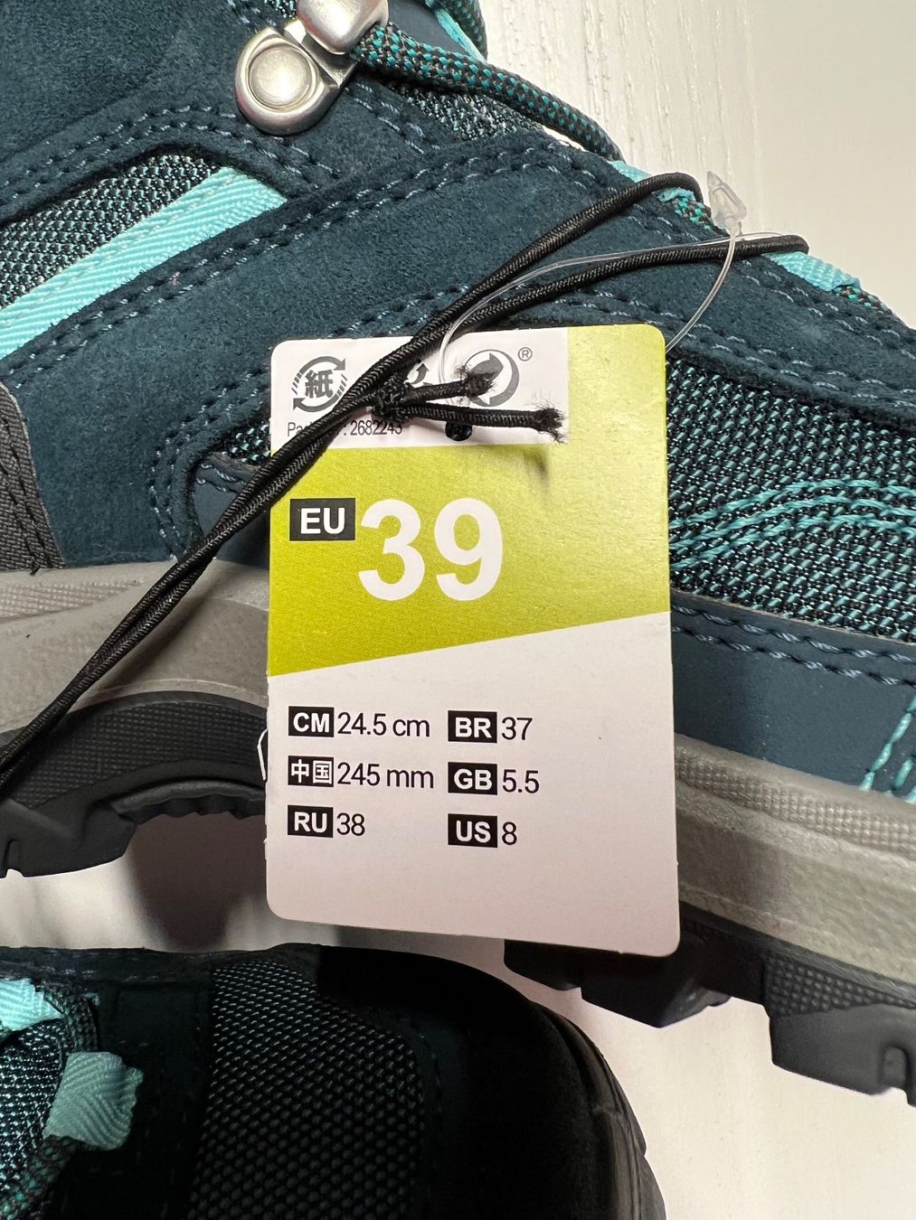 Scarpe da uomo: Bergschuhe QUECHUA Gr. 39 - NEU – Nuovo e nell'imballaggio originale da Mellingen venduto da Shane76 1