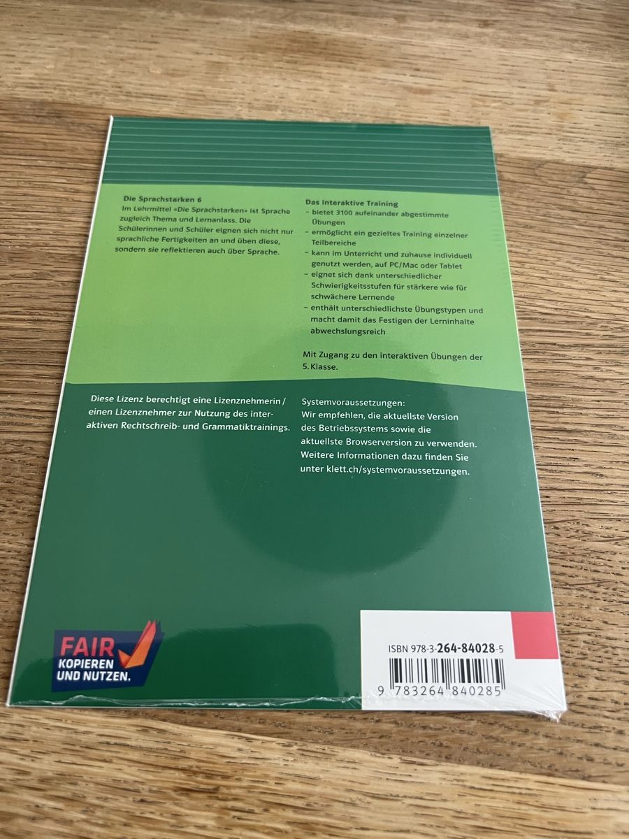Libri: Die Sprachstarken 6: Interaktives Training, OVP! – Nuovo e nell'imballaggio originale da Horgen venduto da Goofy123 1
