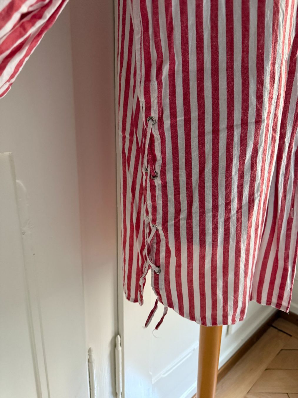 Zara Camicette: ZARA - Longbluse rot-weiss gestreift XS – Usato da Zürich venduto da Diazaio 2