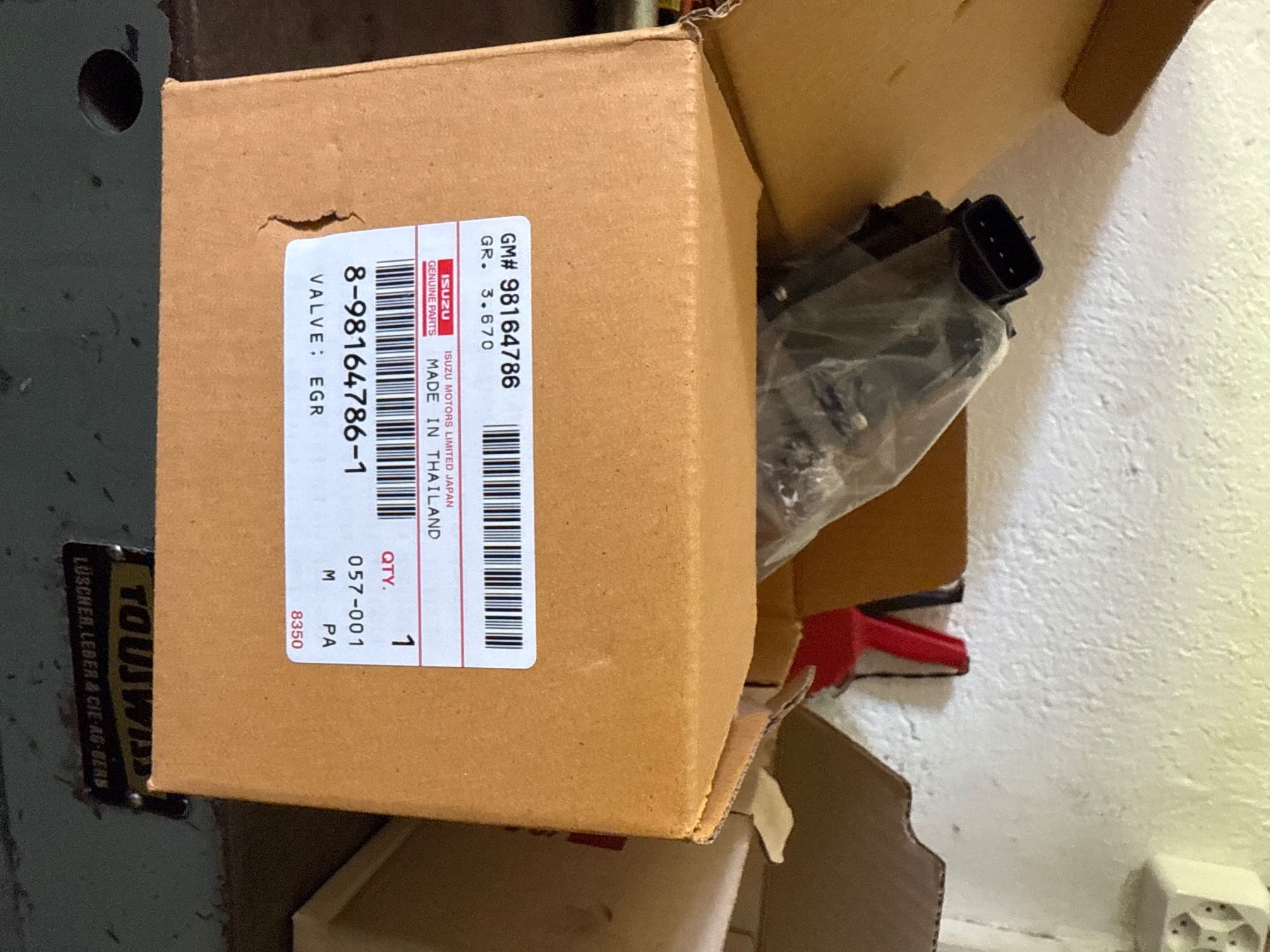 Tutti pezzi di ricambio auto: AGR Ventil Original Isuzu – Nuovo e nell'imballaggio originale da Pieterlen venduto da gar_hb8c 1