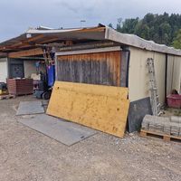 7x3m Container mit Garagentor