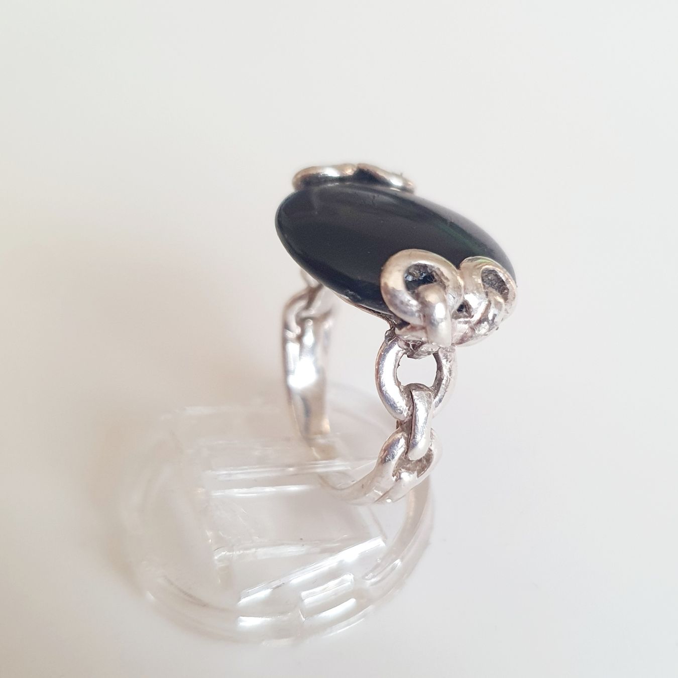 Anelli: Monet Vintage Ring, Silber 925, Schwarz, Grösse 19.6 mm – Usato da Kreuzlingen venduto da Wunderkiste123 8