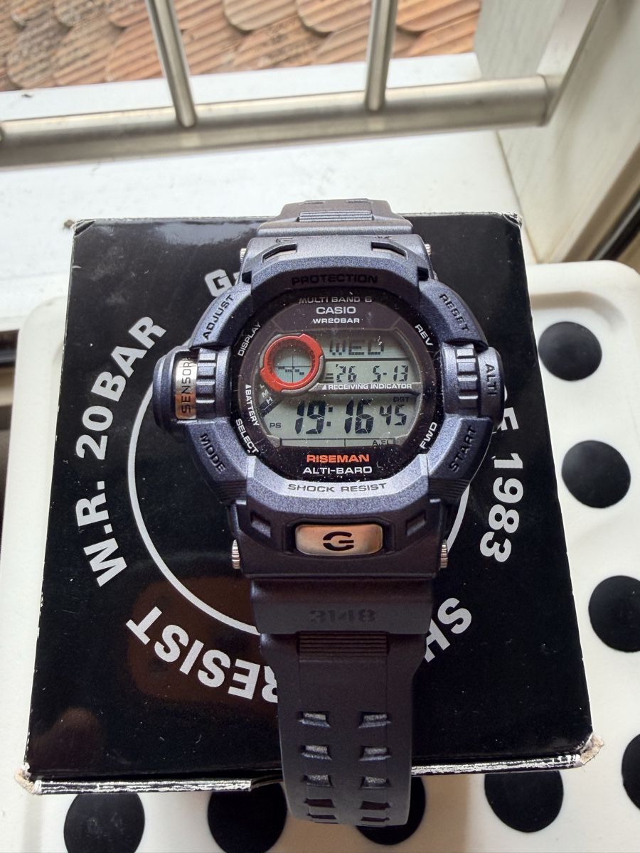 Casio Orologi: Casio G-Shock Riseman – Usato da Choulex venduto da Krivettemagique