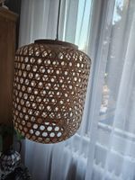Hängelampe Bambus Rattan natur