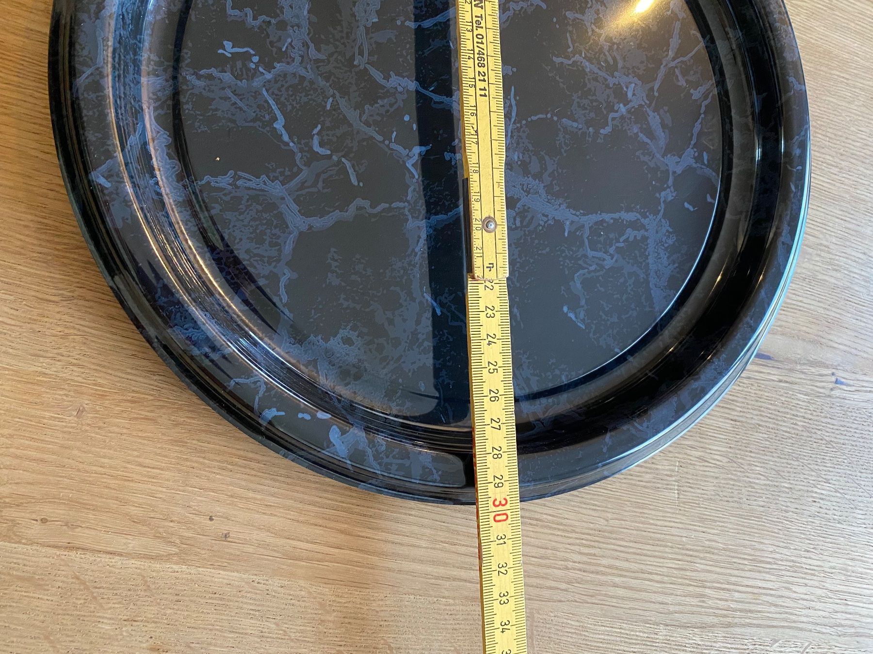 Piatti di portata: Servierplatten Plastik schwarz 8 Stück – Usato da Fislisbach venduto da mirco50 3