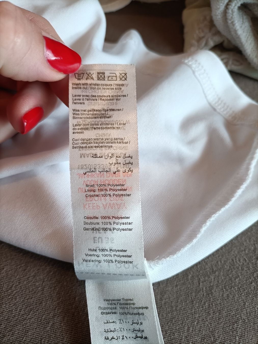 New Look Top: New Look Top, Gr. 36, Weiss mit Spitze – Usato da St. Gallen venduto da jan_ccx7 4