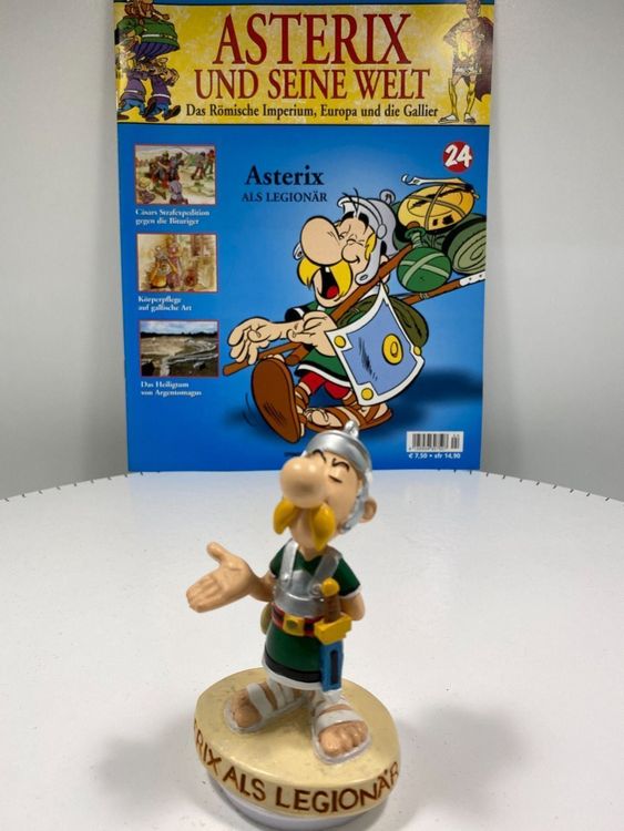 Lot de 8 statuettes Astérix en résine – Plastoy (2000) - Label Emmaüs