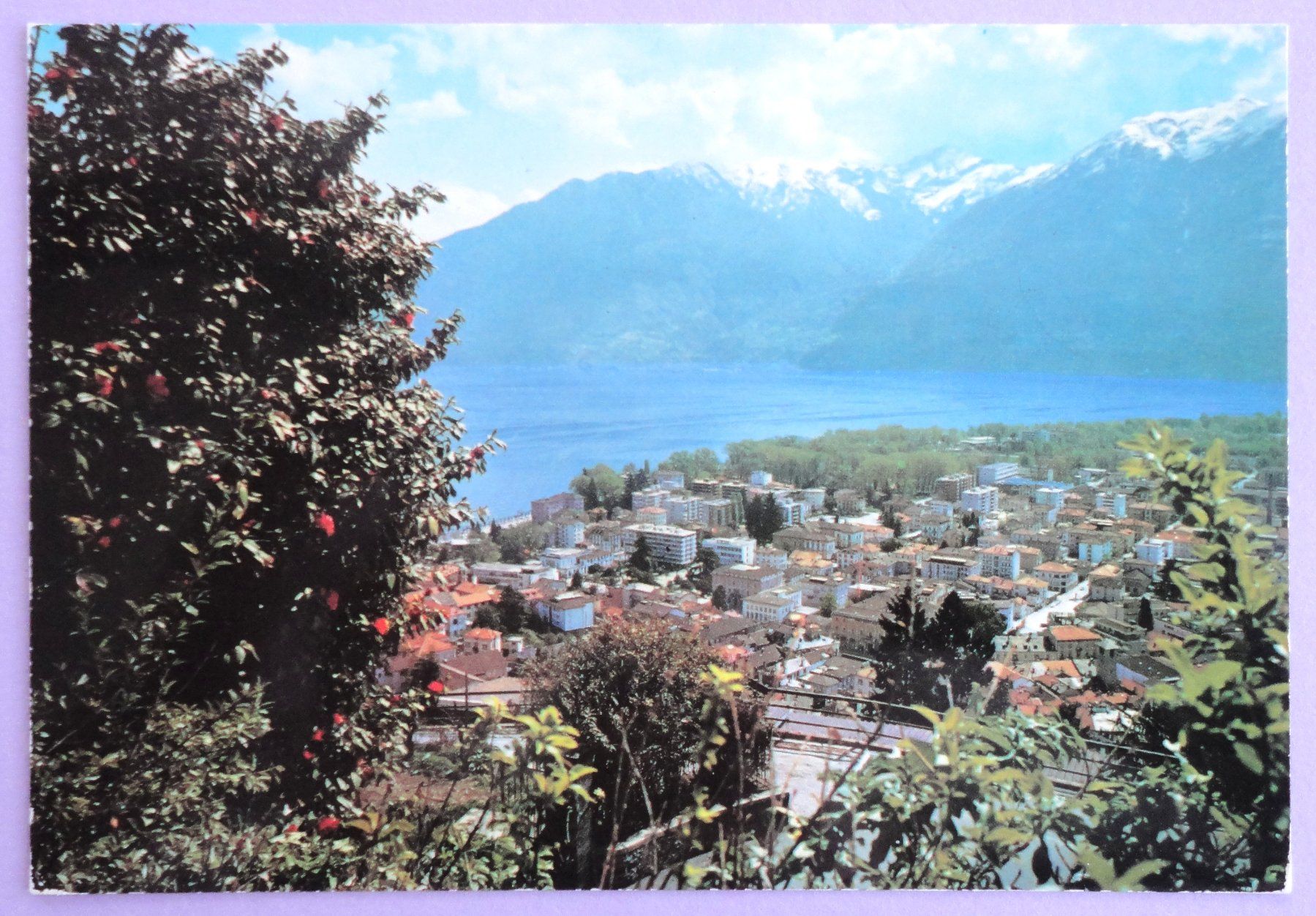 Ansichtskarten: Locarno (Lago Maggiore) – Gebraucht aus Fétigny von Billy2miny