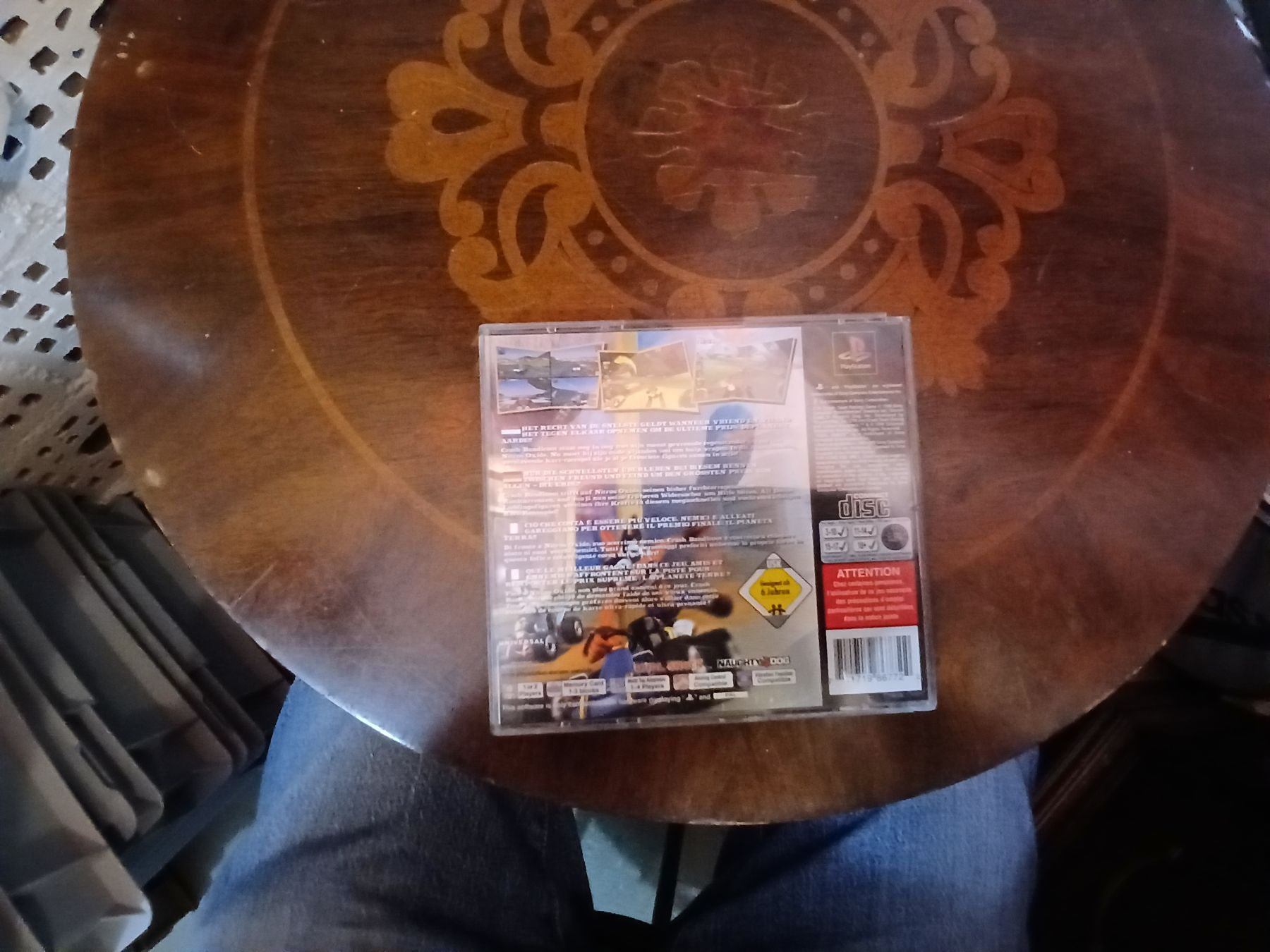 Sony Giochi: jeux PS1 CTR Crash Team Racing – Usato da Romont FR venduto da 777.gameur.game.boy 2