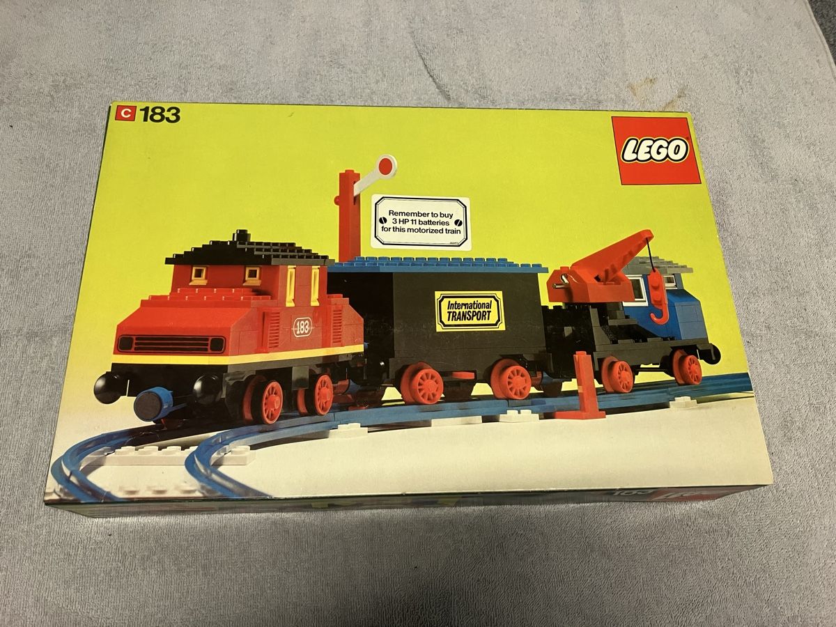 Lego Kit di costruzioni: LEGO Rarität 183 – Nuovo e nell'imballaggio originale da Luzern venduto da windundsichtschutz