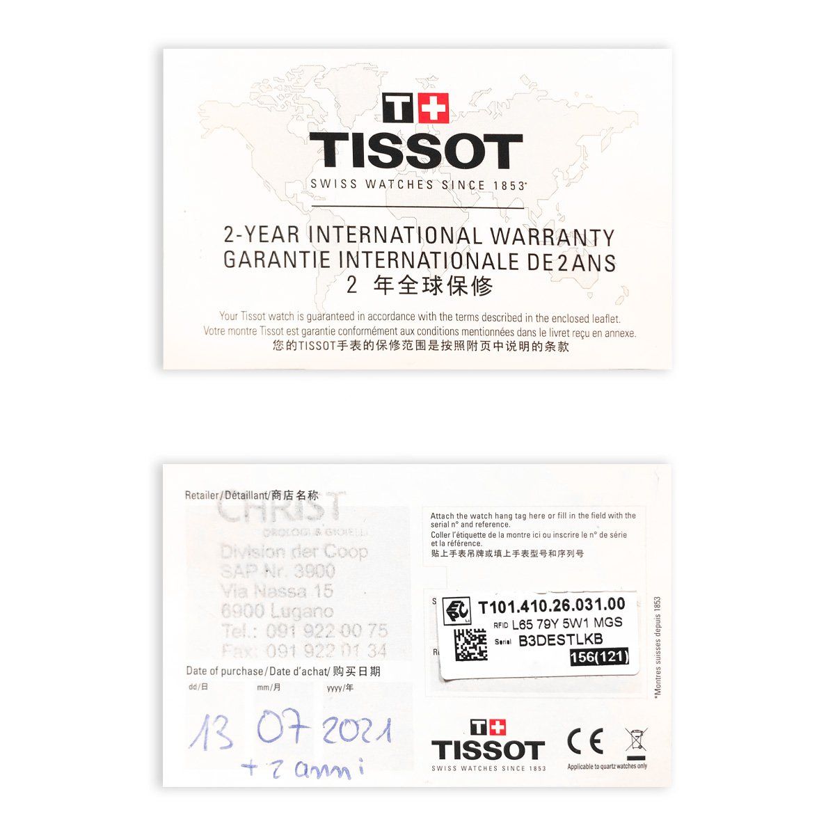 Tissot Orologi: Tissot Pr100 - T 101410A – Usato da Lugano venduto da Historianlugano 7
