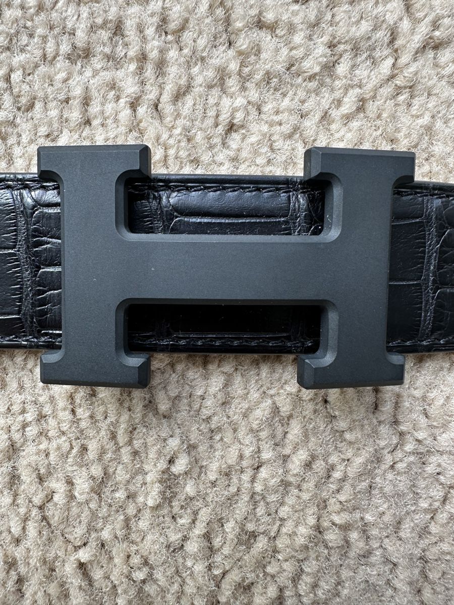 Hermès Cinture: Hermès Gürtel, schwarz, Grösse 90, 32mm – Nuovo (secondo la descrizione) da Küsnacht ZH venduto da Nano_zh 2