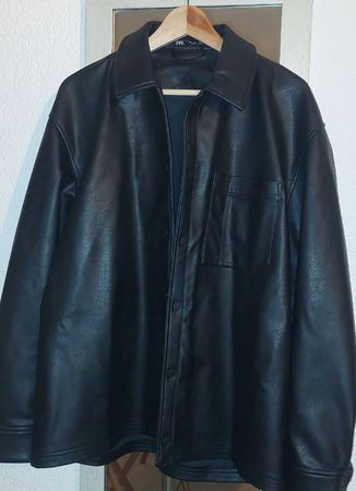 ZARA VESTE grandeur L top Zustand style cuir