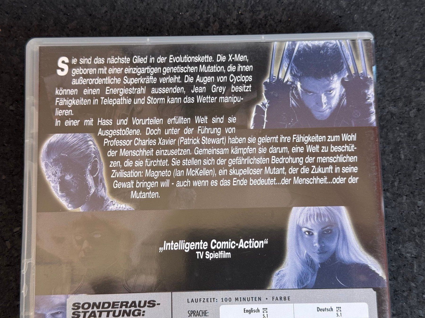 Tutti i DVDs: X-MEN DVD DE/EN – Usato da Fribourg venduto da tschjoly 2