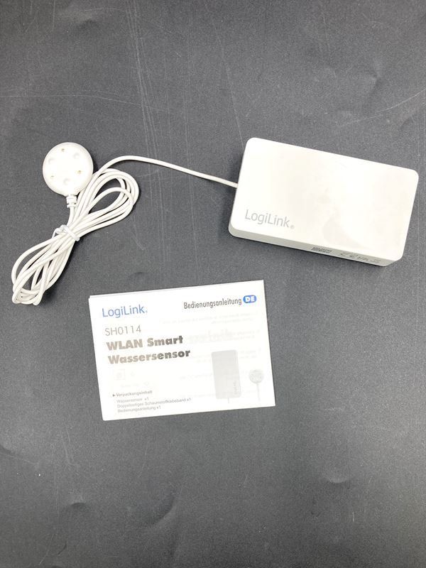 Sistemi d'allarme: LOGILINK | Wasserlecksensor | Wi-Fi Smart | Weiss – Nuovo (secondo la descrizione) da Wittenbach venduto da Restwert_St-Gallen